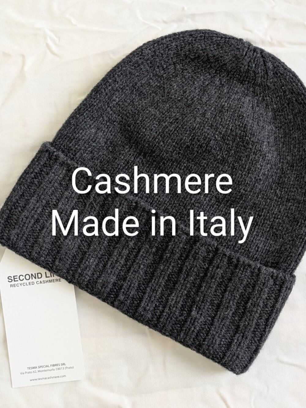 Cashmere Beanie Made in Italy NWT